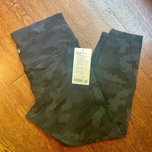 🚫SOLD🚫NWT, Lululemon Align HR Pant 25" With Pockets, Size 14, Camouflage
